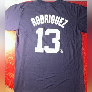 VTG Alex Rodriguez jersey shirt